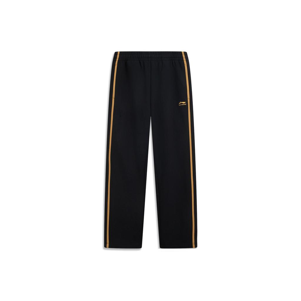 Спортивный стиль Li Ning Свободный крой Вышивка логотипа Буквы Спортивные штаны Мужские низ AKLVA11-2