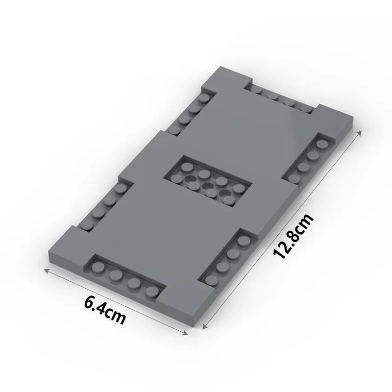 Urban Group Road Floor Building Blocks Humanoid Bridge Crossing Assembly Children's Toys