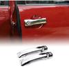 Накладки Хромированный Стайлинг Накладка на Ручку Двери для Toyota FJ Cruiser 2007-2012