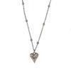 925 Sterling Silver LOVE Heart Necklace for Women Couple Accessories Fashion Vintage Simple Star Party Jewelry Wholesale