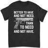 2Nd Amendment Ar15 Guns Rights Pro Gun Molon Labe T-shirt SU5Q