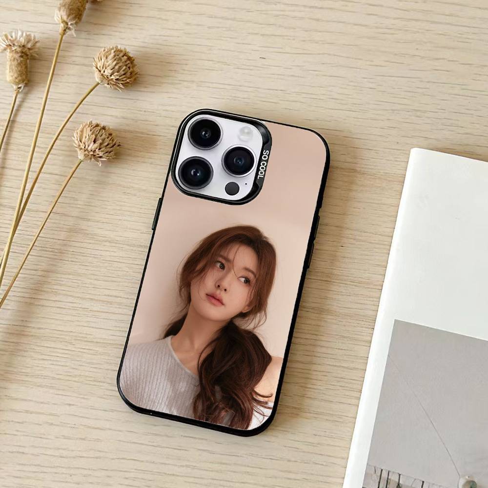 Чехол для телефона Z-Zhao Lusi Цвет Серебряный Корпус Для IPhone 17 16 15 14 13 12 11 Pro Max Plus