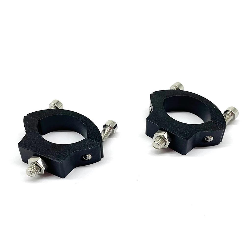 Велосипед Мотоцикл Фара Прожектор Крепление Руль Фиксированный Зажим Кронштейн Клипса Винт Алюминиевый сплав Держатель переднего фонаря Универсальный