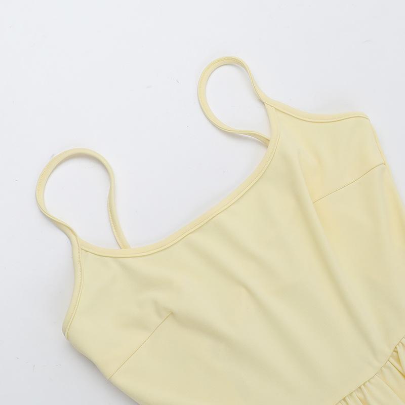 Осеннее платье Fresh Air Temperament Casual Slim-fit Halter Halter A Swing Dress Women