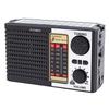 Портативное солнечное радио AM FM SW со светодиодной подсветкой, цифровой динамик, USB-зарядка, солнечное аварийное радио для кемпинга, пеших прогулок