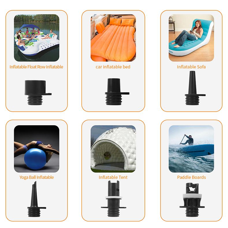 16/20 PSI Inflatable Pump Electric Air Pump 12V SUP Pump Electric Max Dual Stage for Stand Up Paddle Pvc Boat Pump Air Mattress