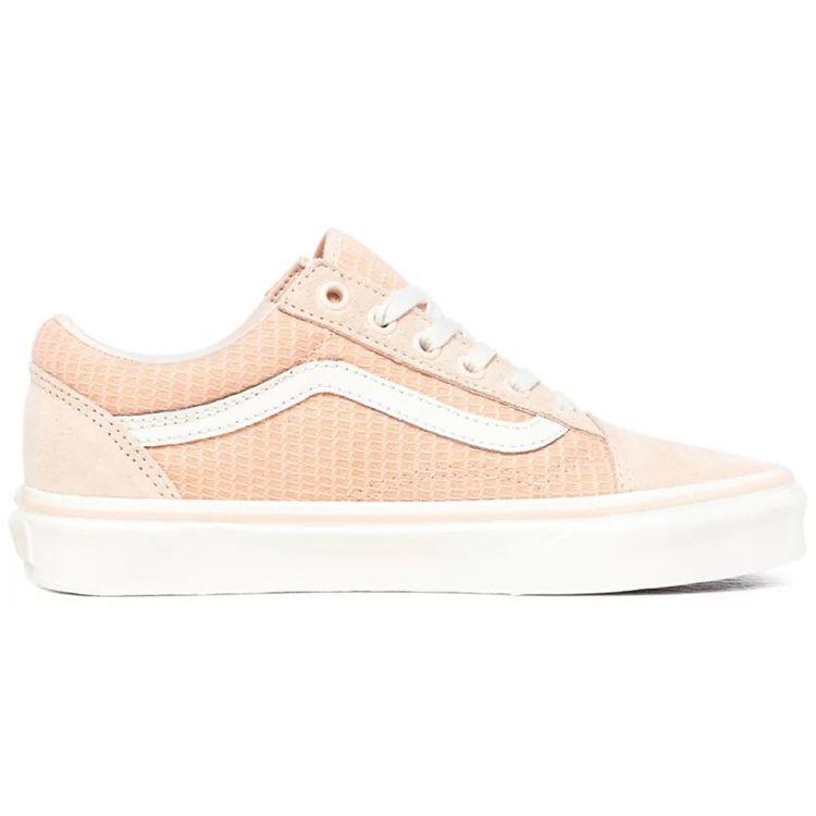 Vans Кеды Old Skool с низким верхом для скейтбординга Женские кроссовки Светло-розовые VN0A4U3BXF4