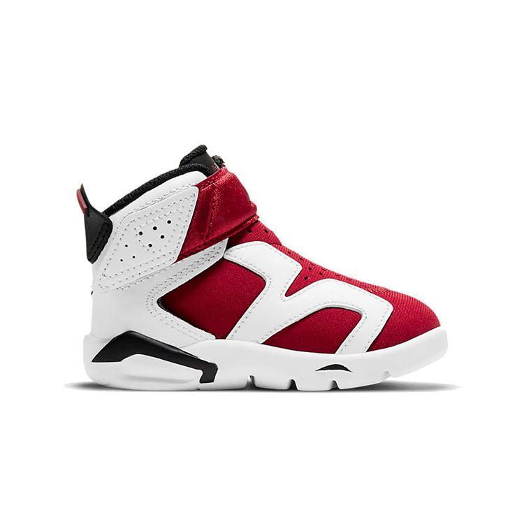 Air Jordan 6 Retro Little Flex TD Белый Карминный Черный CT4417-106