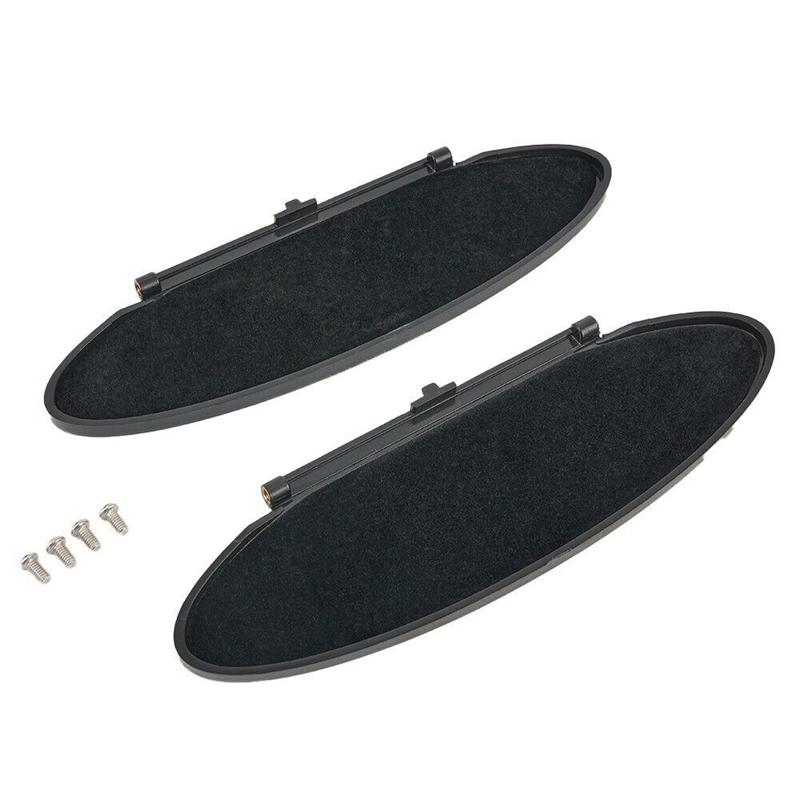 SXR-2 Pcs Car Sun Visor Interior Makeup Mirror Cover 99670142102 For Porsche 911 996 997 Boxster 986 Cayman 987 Replacement