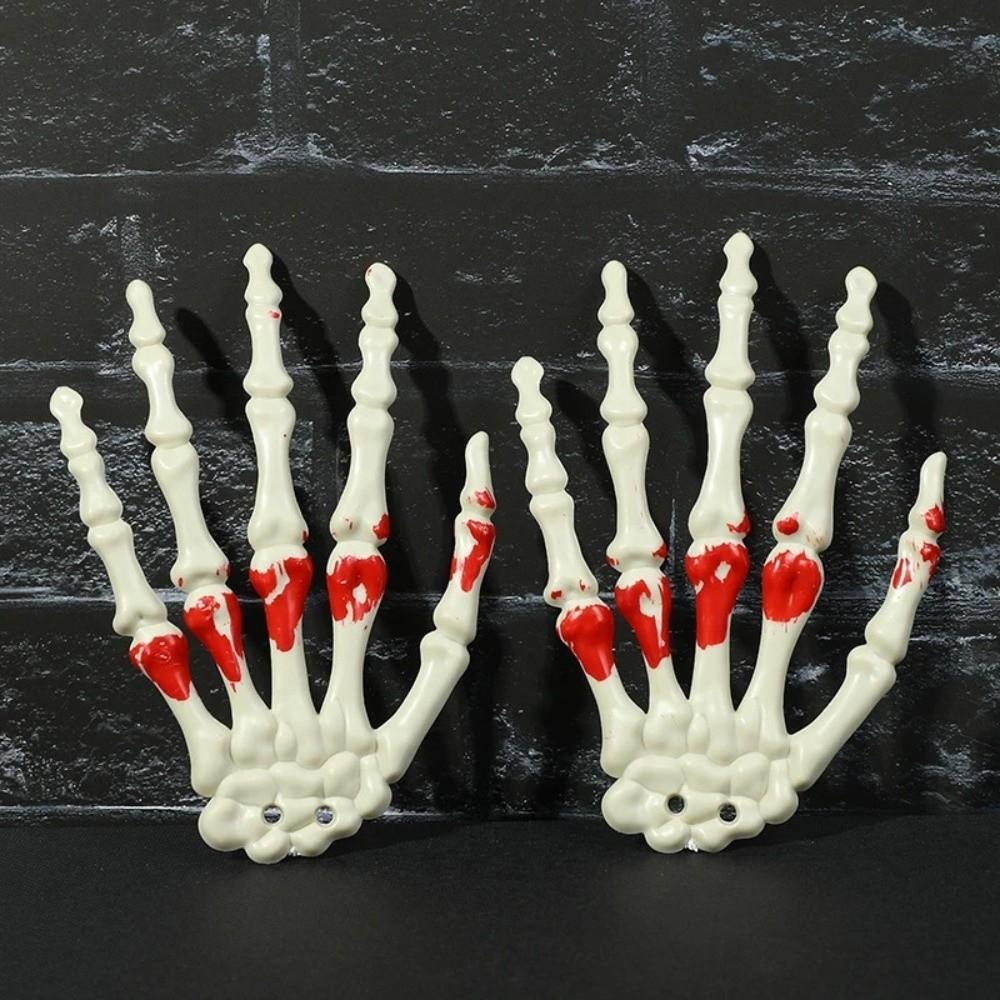Realistic Halloween Skeleton Hands Scary Spirit Claw Fake Skeleton Hands Ghost Festival