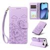 Для iPhone Air Case с блокировкой RFID, с тисненым рисунком собаки, чехол из ПУ кожи для телефона с ремешком на запястье