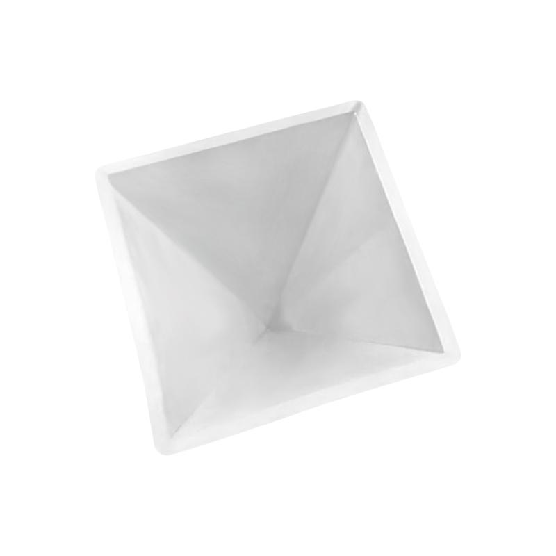Pyramid Silicone Stencil Resin Jewelry Making Template Epoxy Pendant Craft DIY Tool 50*50mm