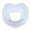 Portable Elevated Raised Toilet Seat Riser, White Color, 41 * 16 X 37 Cm