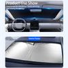 Автомобильный солнцезащитный козырек на лобовое стекло для Toyota RAV4 Crown Hilux Fortuner Camry Land Cruiser Prado Солнцезащитный козырек Защита от УФ Автозапчасти