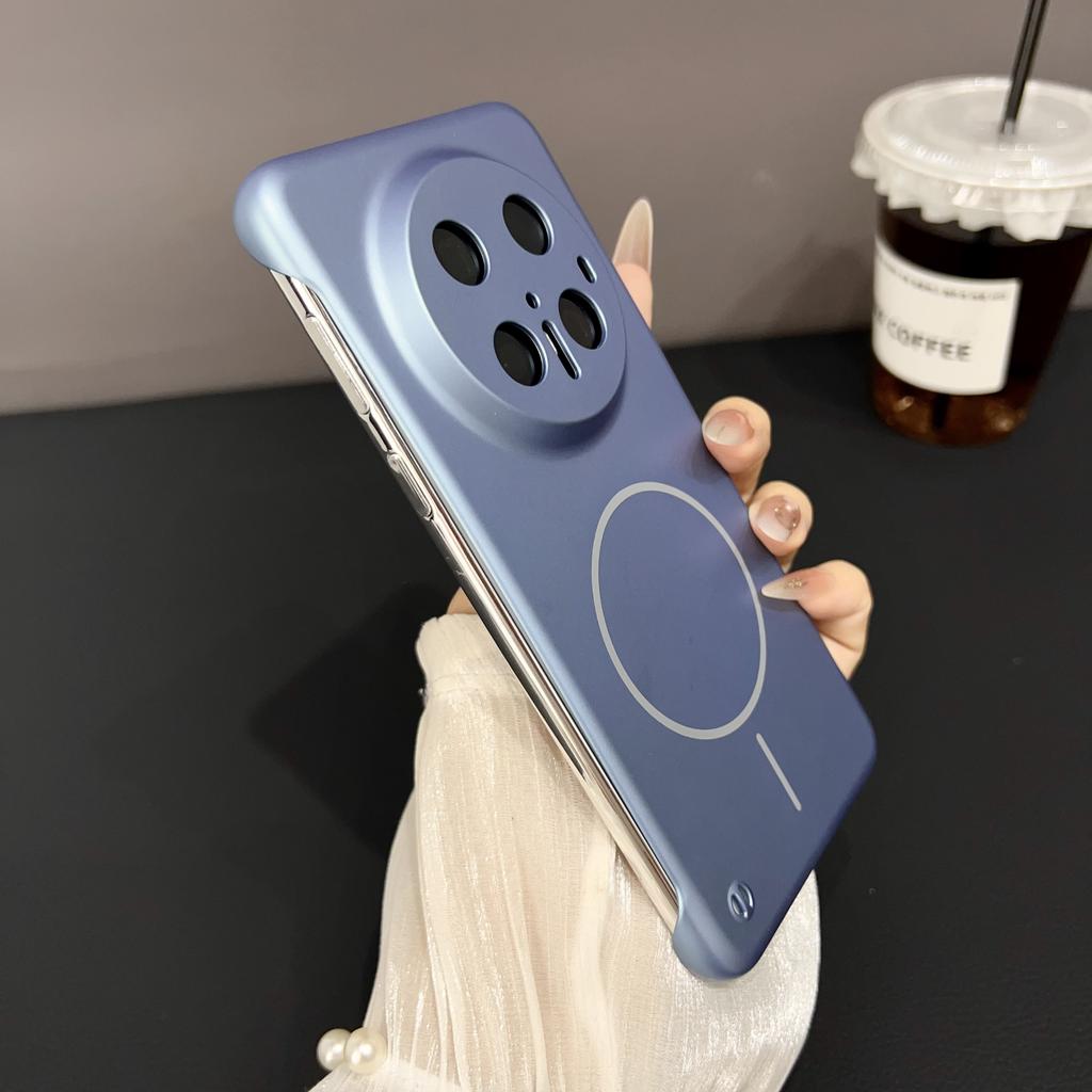 Ультратонкий Безрамочный Магнитный Ударопрочный Чехол Для Huawei Honor X70i X60GT Power Magic 7 6 300 200 Pro Пластиковый Для Magsafe Чехол