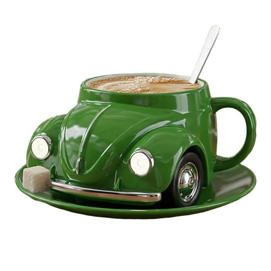 Кружка для кофе в форме жука, ручная работа, смола, чашка для чая с жуком, декор для дома и офиса