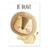Cartoon Cute Animal Giraffe Lion Monkey Elephant Baby Posters And Prints Wall Art Canvas Painting Wall Pictures Kids Room Décor No Frame