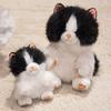 Cute Plush Cat Pendant With Long Plush Material For Gift And Backpack Decoration