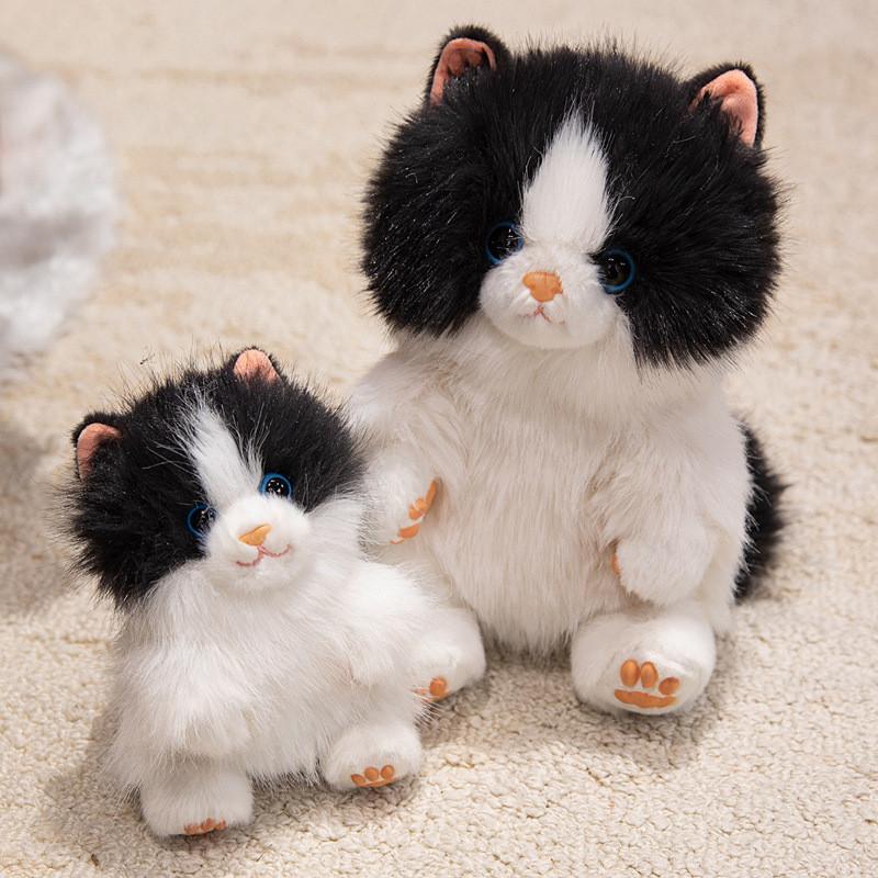 Cute Plush Cat Pendant With Long Plush Material For Gift And Backpack Decoration