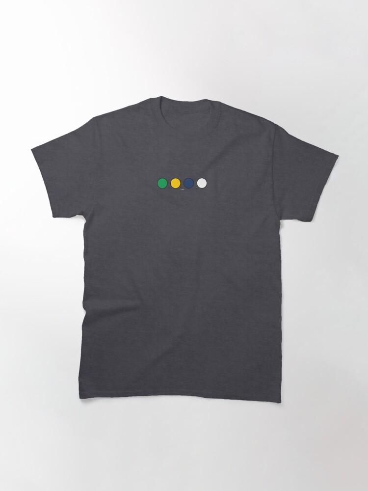 Third World Brazil: 3 Dots for Dark Colors Classic T-Shirt