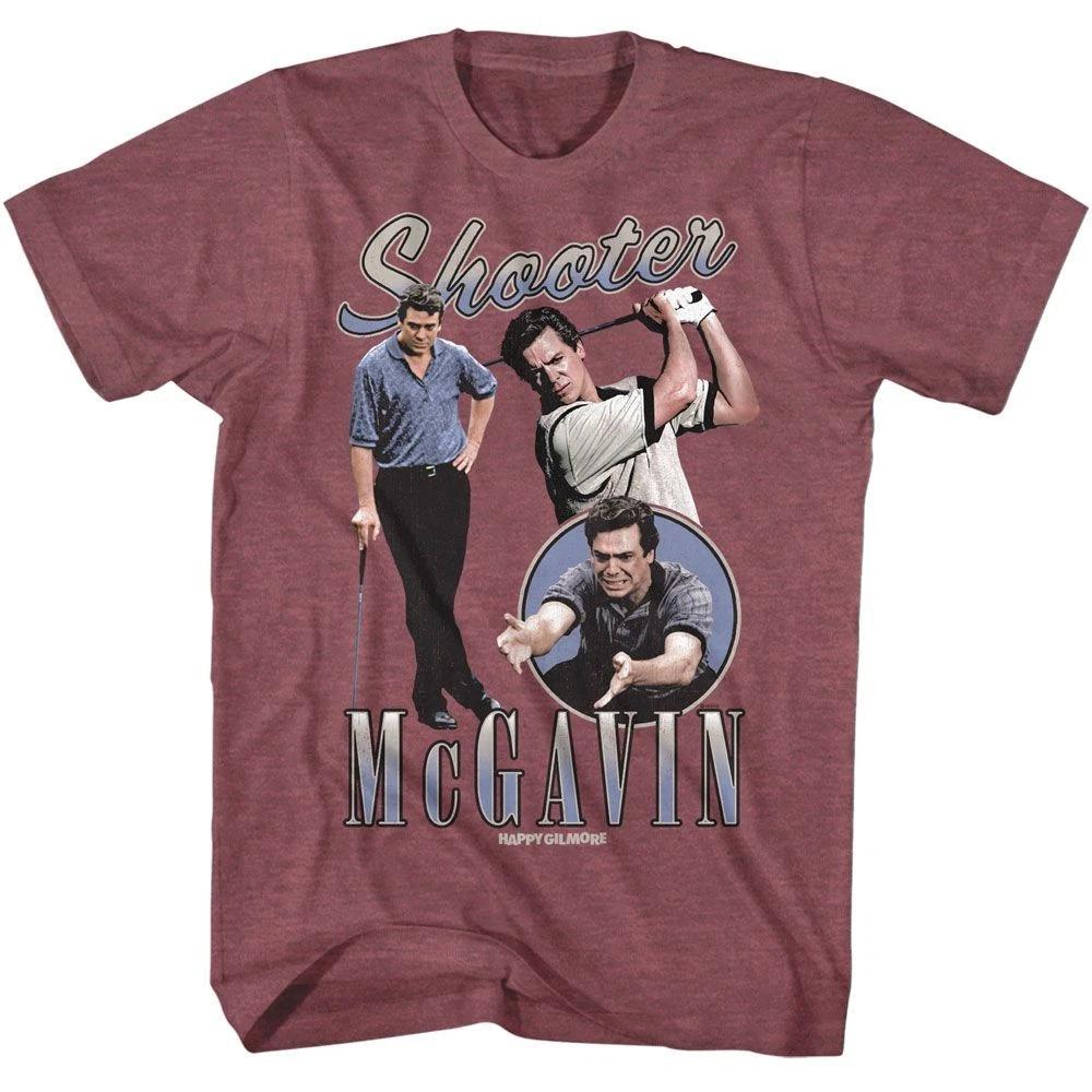 Happy Gilmore Shooter Montage Vintage Maroon Heather Movie Children's T-shirt