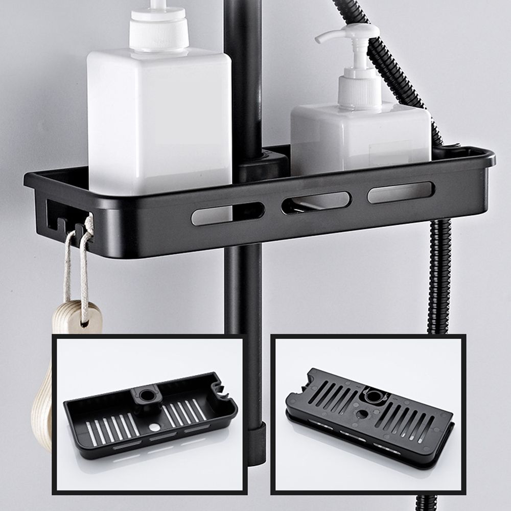 Подставка для шампуня Полка для ванной комнаты Подъемный кронштейн для ванной комнаты Хранение в душе Подвесная корзина Стойка для душа