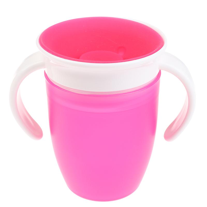 На 360 градусов можно вращать волшебную чашку для обучения ребенка, чашку для питья, герметичный ребенок