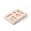 6-Slot Mini Ceramic Oil Slot Ingot Mold - High Temperature Nonstick Melting Crucible for DIY Gold & Silver Jewelry Making