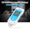 USB-регистратор данных температуры и влажности, многоразовый, RH TEMP, регистратор, измеритель влажности и температуры с емкостью 32 000 записей