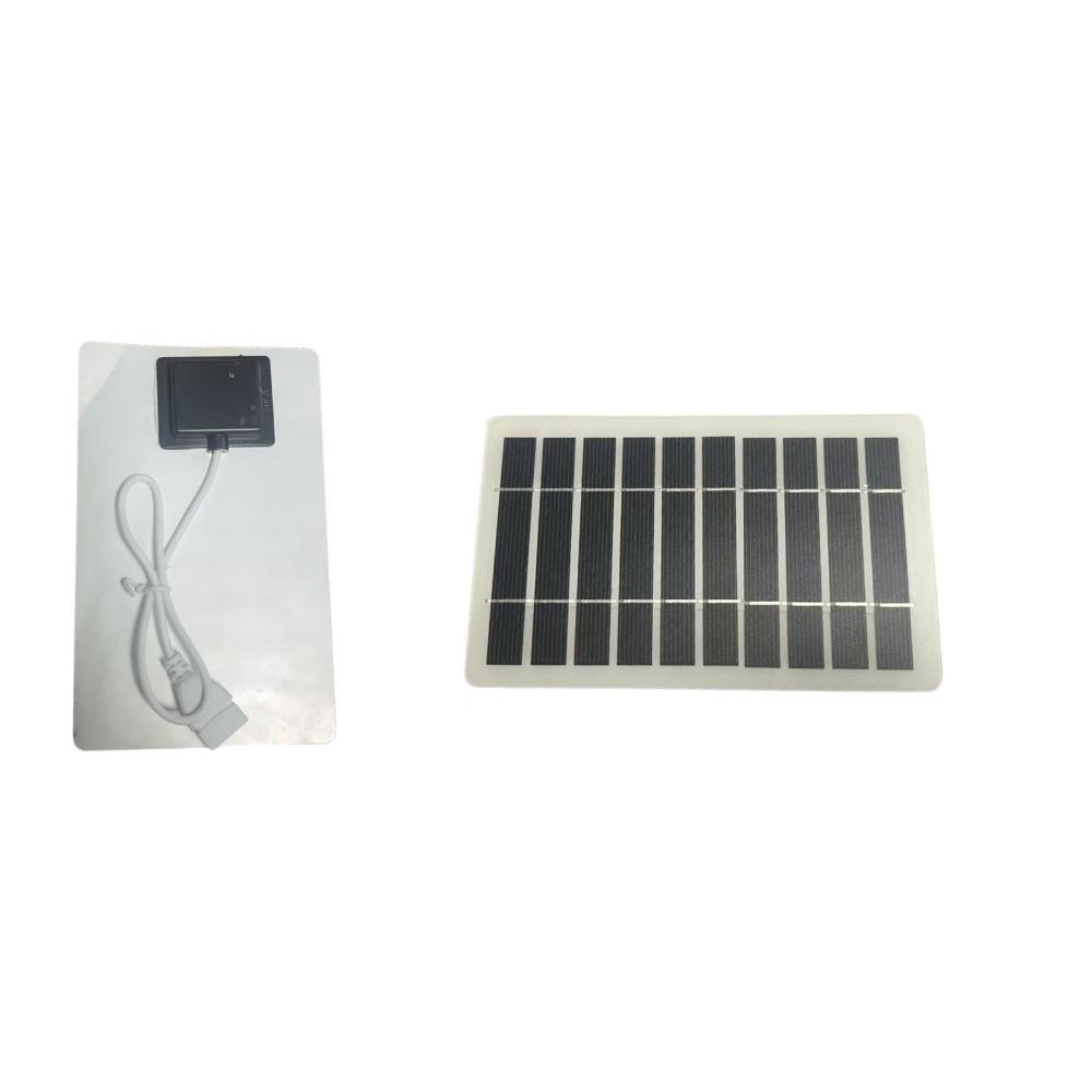 with USB Output USB Solar Charger Panel 5V 2W Portable Solar System Outdoor Charging