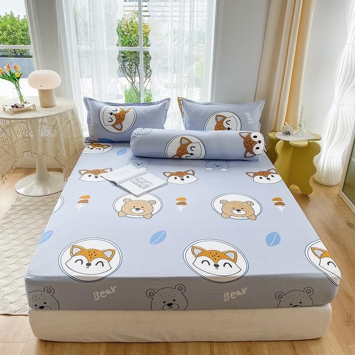 Простыня королевского размера с эластичным чехлом для двуспальной кровати, наматрасники с узором авокадо(нет наволочки)