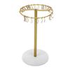 Headband Holder Organizer Metal Hair Hoop Display Stand Hair Accessories Storage Rack with 30 Hanging Hooks for Home