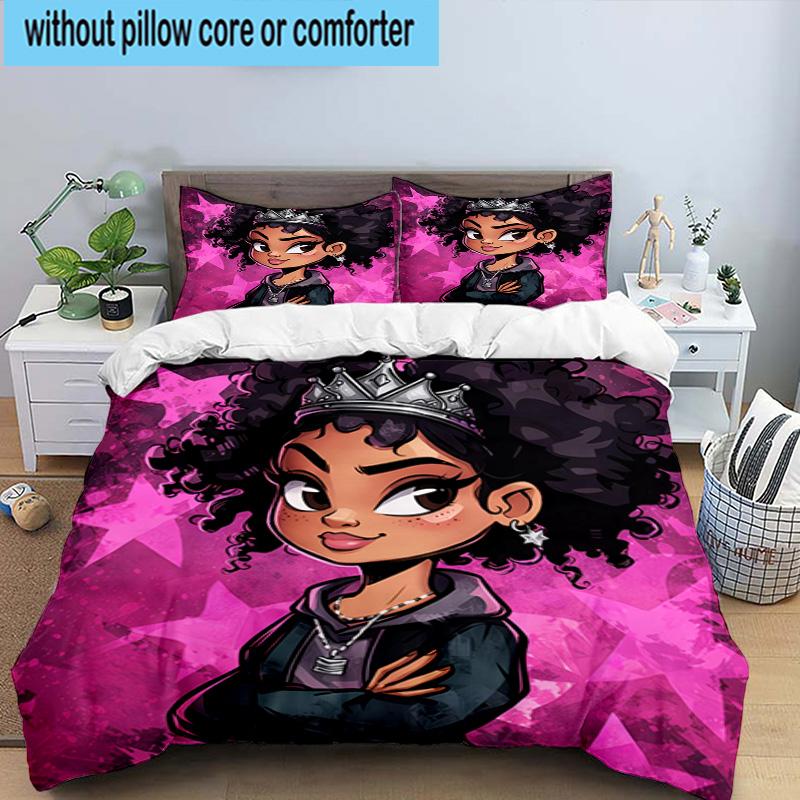Royal Butterfly Princess Dreams 3pcs Bedding,Including 1pc Duvet Cover And 2pcs Pillowcases Perfect for Christmas,Ideal for Bedroom, Dormitory