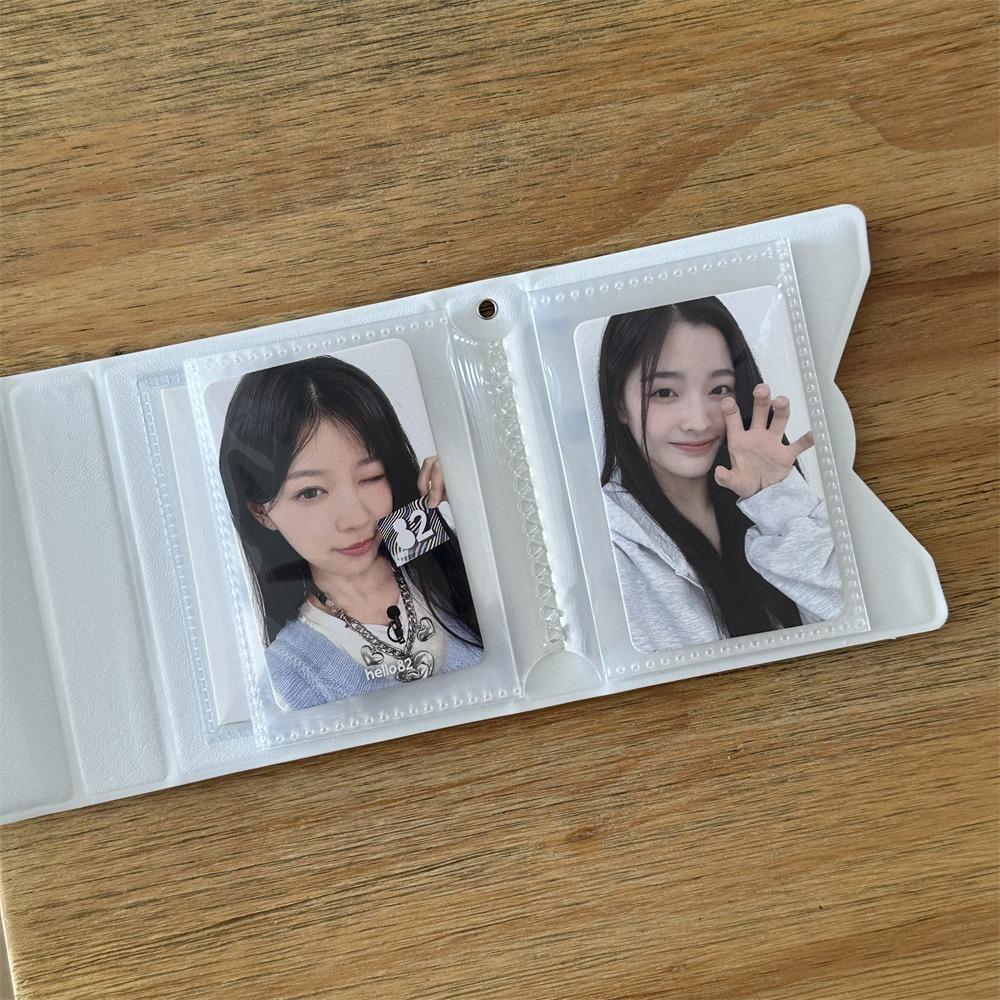 3 Inch Card Album 16 Internal Pages Idol Card Collect Book Mini Collectible Card Album