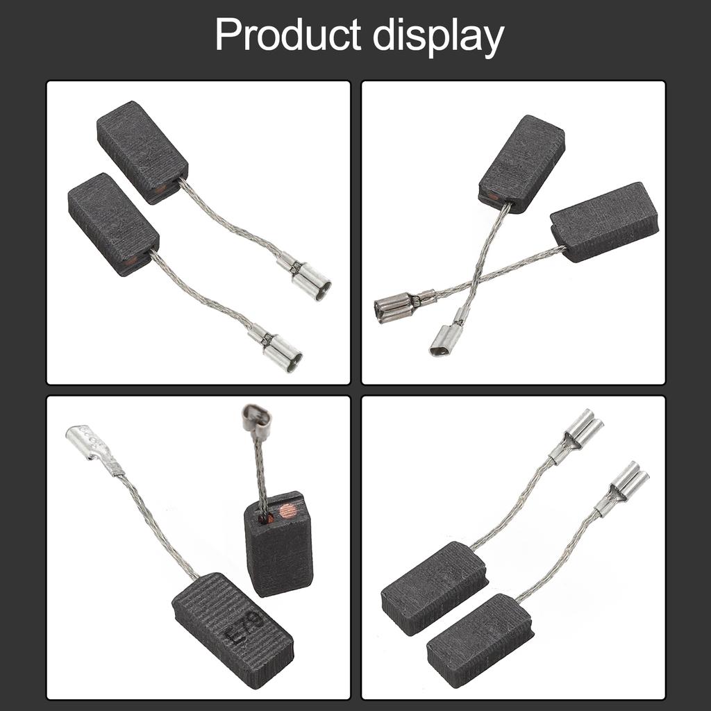 A86C KVP Угольная щетка для угловой шлифовальной машины Bosch GWS5-100/6-100/125 1619P07571 Запасные части для электродвигателей Графитовая щетка