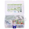1818pcs Electronic Components Kit Common Capacitors Resistors Capacitors T0-92 LED Transistors PCB Board DIP-IC RM065 diodes