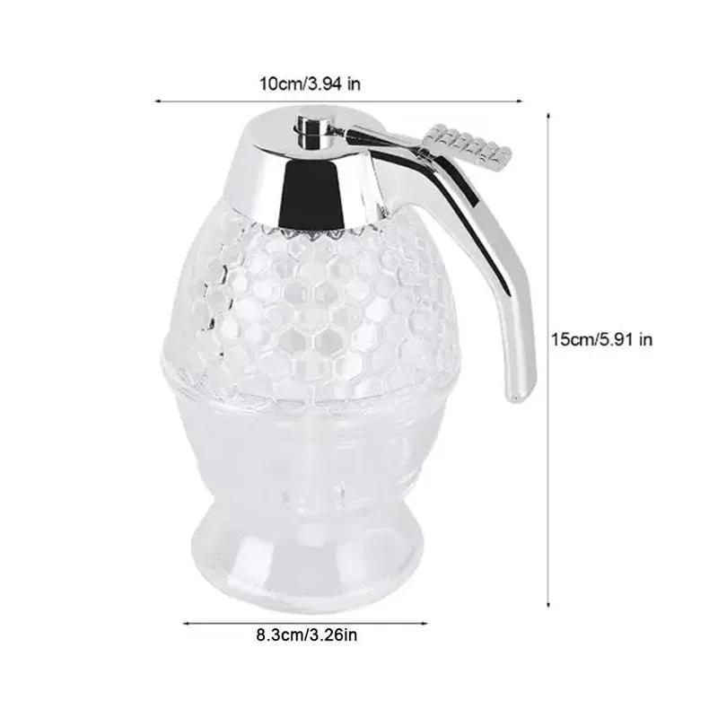 200 мл большой емкости ромбовидный дозатор меда многофункциональный флакон для масла дозаторы уксуса и соуса кухонный инструмент