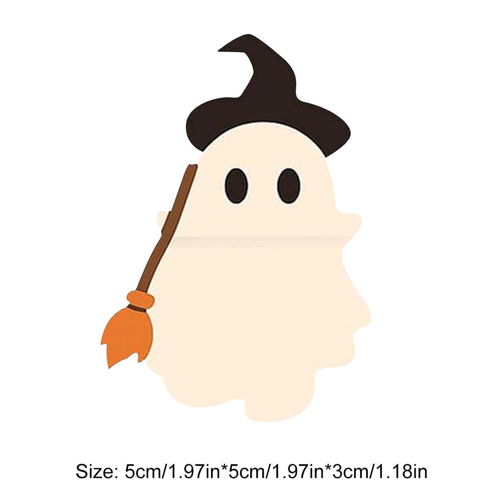 1/6 шт. Ghostees Mystery Phone Buddy Милые Хэллоуинские Украшения для Телефонов Мини-Фигурка Дизайн Фигурка Забавный Настольный Аксессуар