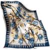 New Style of Literary and Artistic Prints for Women In Autumn and Winter  Warm Scarf Neck Scarf  Floral Gauze Scarf