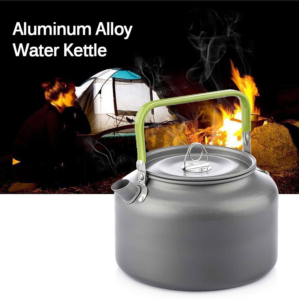 0,8 л/1,2 л/1,6 л открытый походный чайник алюминиевый чайник кофейник с сумкой для переноски