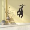 Black Gorilla Monkey Wall Sticker Decal for Living Room Bedroom Background Decor