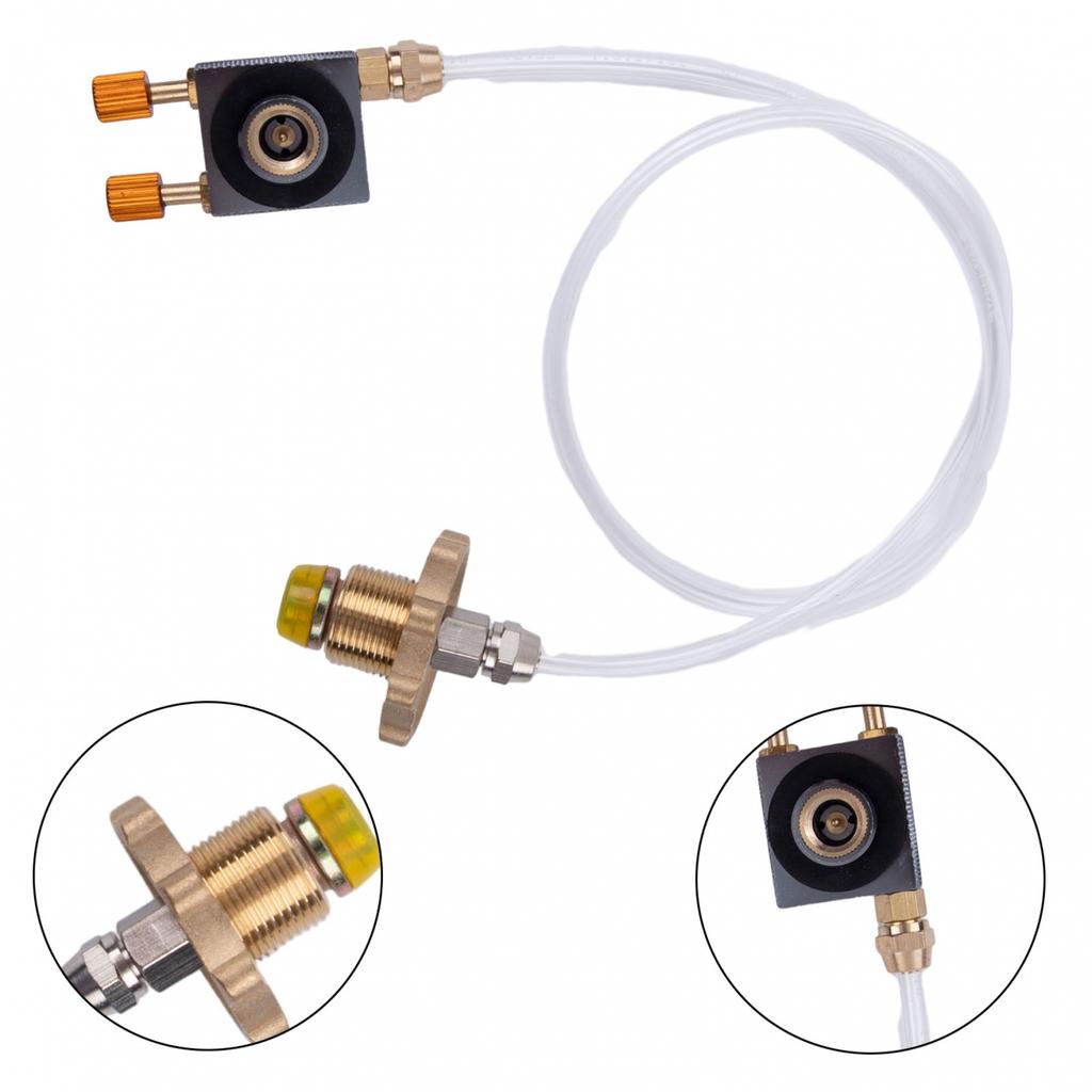 Адаптер для шланга Медь/ПУ Удобные для переноски детали газового баллона