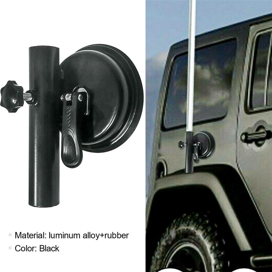 Автомобильный флагшток на присоске Комплект креплений Для внедорожника Jeep Wrangler или дома Для Jeep, SUV,