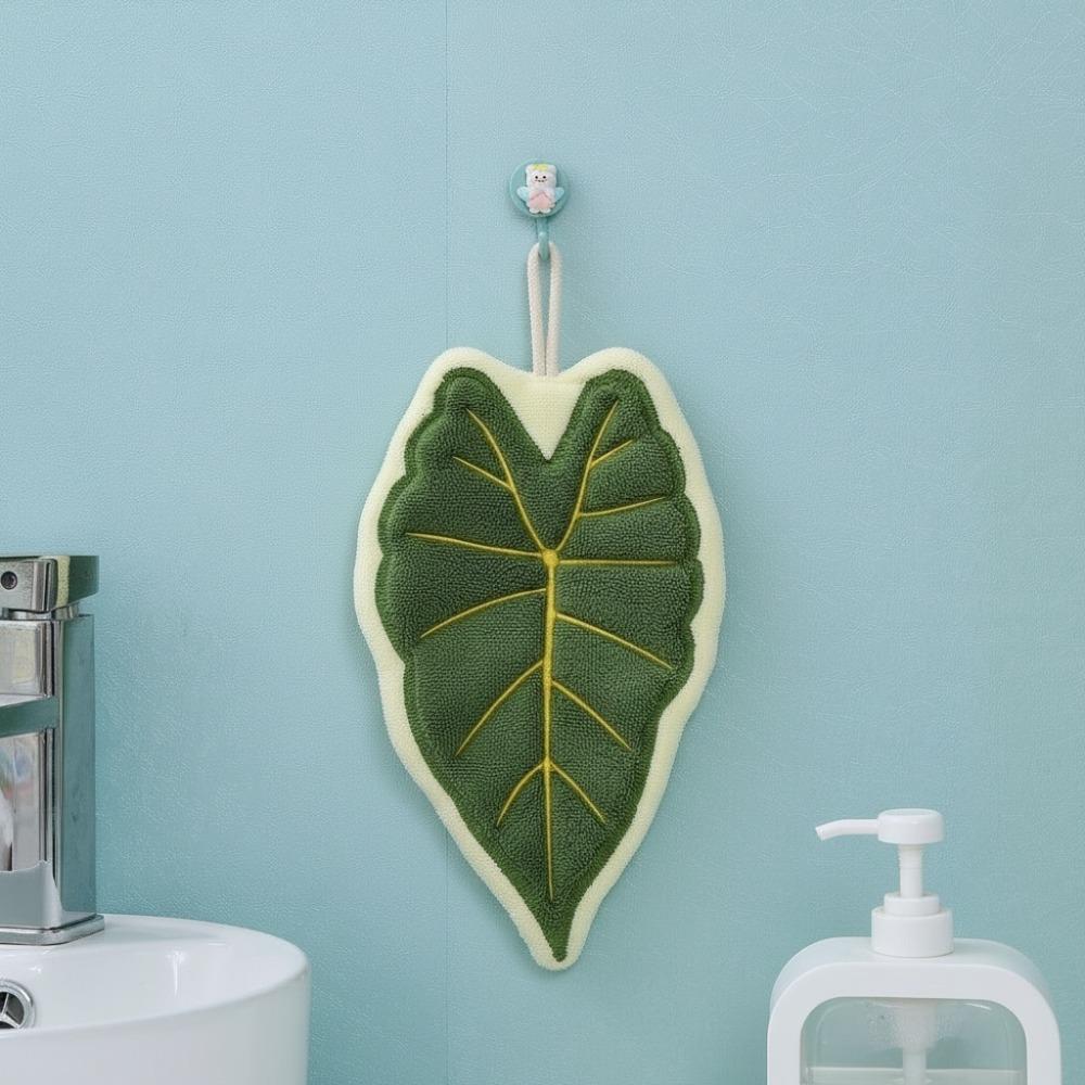 Thickened Kitchen Towel Leaf Absorbent Towel New Hand Towel Home Accessories