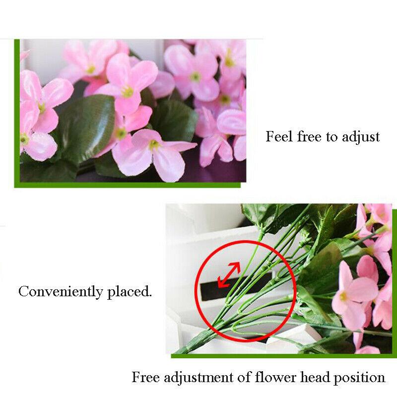 Искусственные поддельные висячие цветы Vine Plant Garland Home Garden Decor Outdoor