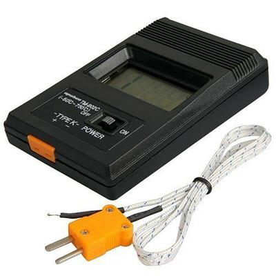 Цифровой термометр TM-902C LCD Type K с зондом + 1 шт. зонд термопары 300 мм