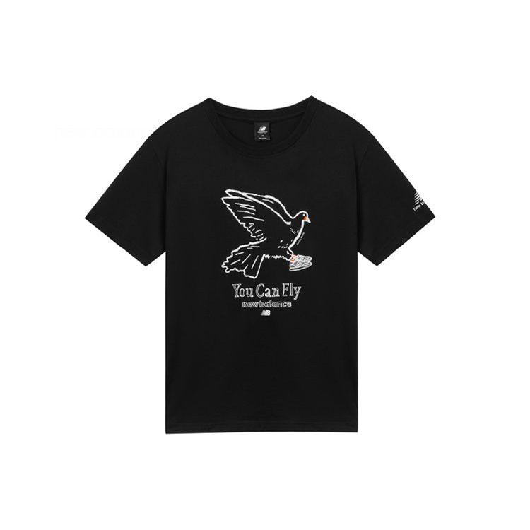 New Balance Футболка Унисекс Черная AMT12341-BK