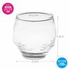 Toyo Sasaki Glass Sake Glasses, 100ml, Set of 6, Made In Japan, Dishwasher Safe, Suitable for Commercial Use, B-40103-JAN
