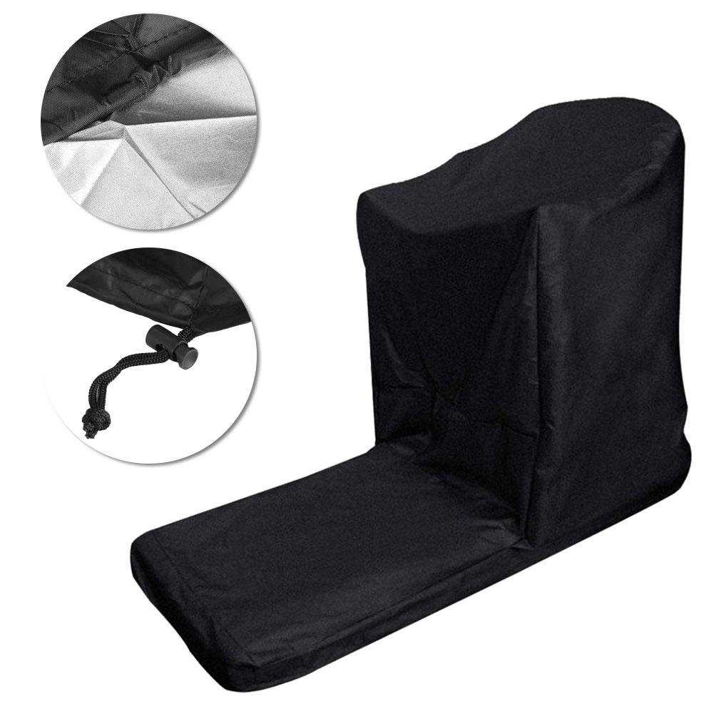 LShaped Treadmill Cover Waterproof Dustproof Protective Cover Black Outdoor Indoor Supplies