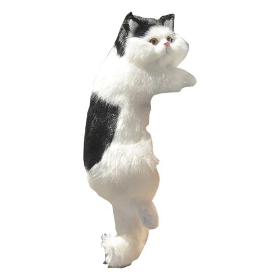 Cute Lightweight Great Allergy Free Lovely Simulation Stuffed Plush Cat Toy Simulation Cat